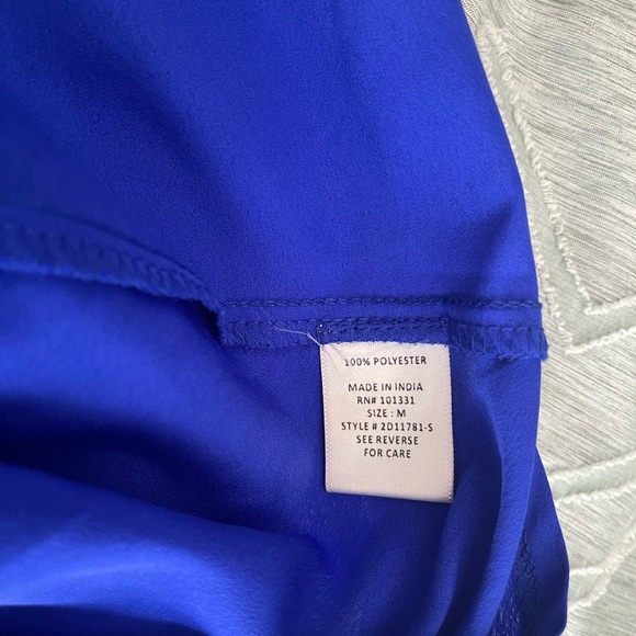 Electric Blue Strapless Mini Dress ⚡️ 💙 - Picture 6 of 7